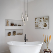 Soltaire Cluster Crystal Pendant 3 Light 5 Light 7Light