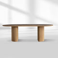 Alder Dining Table 84“ 96” 108“W
