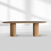 Alder Dining Table 84“ 96” 108“W