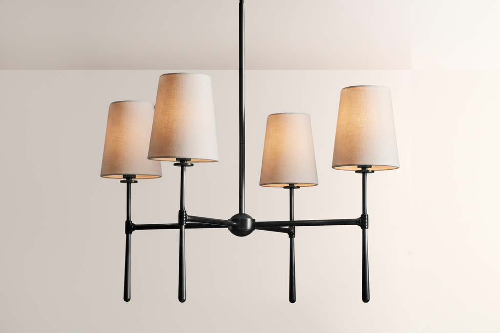 Rhodes Round Chandelier 4/6 Light -kimoylights