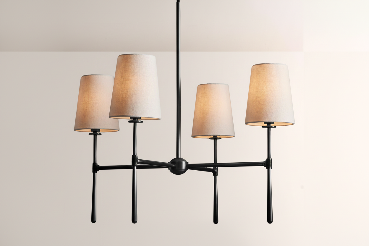 Rhodes Round Chandelier 4/6 Light -kimoylights
