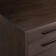 Avindra Executive Desk — CARAMEL