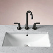 Ethoria Double Vanity — BROWN OAK / CARRARA / RECTANGLE