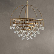 Aubrey Crystal Ball Round Chandelier 5 Light / 8 Light
