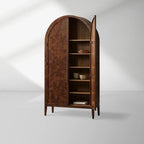 Haven Burl Tall Cabinet 36"W 46"W
