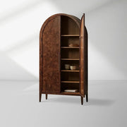 Haven Burl Tall Cabinet 36