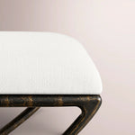 Caloria X-Base Stool — FORGED BRONZE / SNOW WHITE