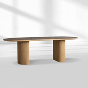 Alder Dining Table 84“ 96” 108“W