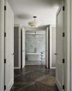 Lira Tiered Alabaster Pendant Light