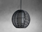Cohen Globe Wicker Outdoor Pendant 20''D