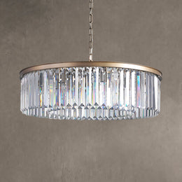 Leyland Crystal Round Chandelier