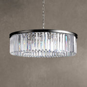 Leyland Crystal Round Chandelier