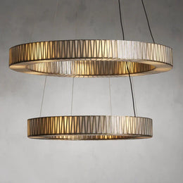 Jeunet 2-Tier Round Chandelier