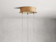 Ewen Natural Alabaster Round Chandelier 48