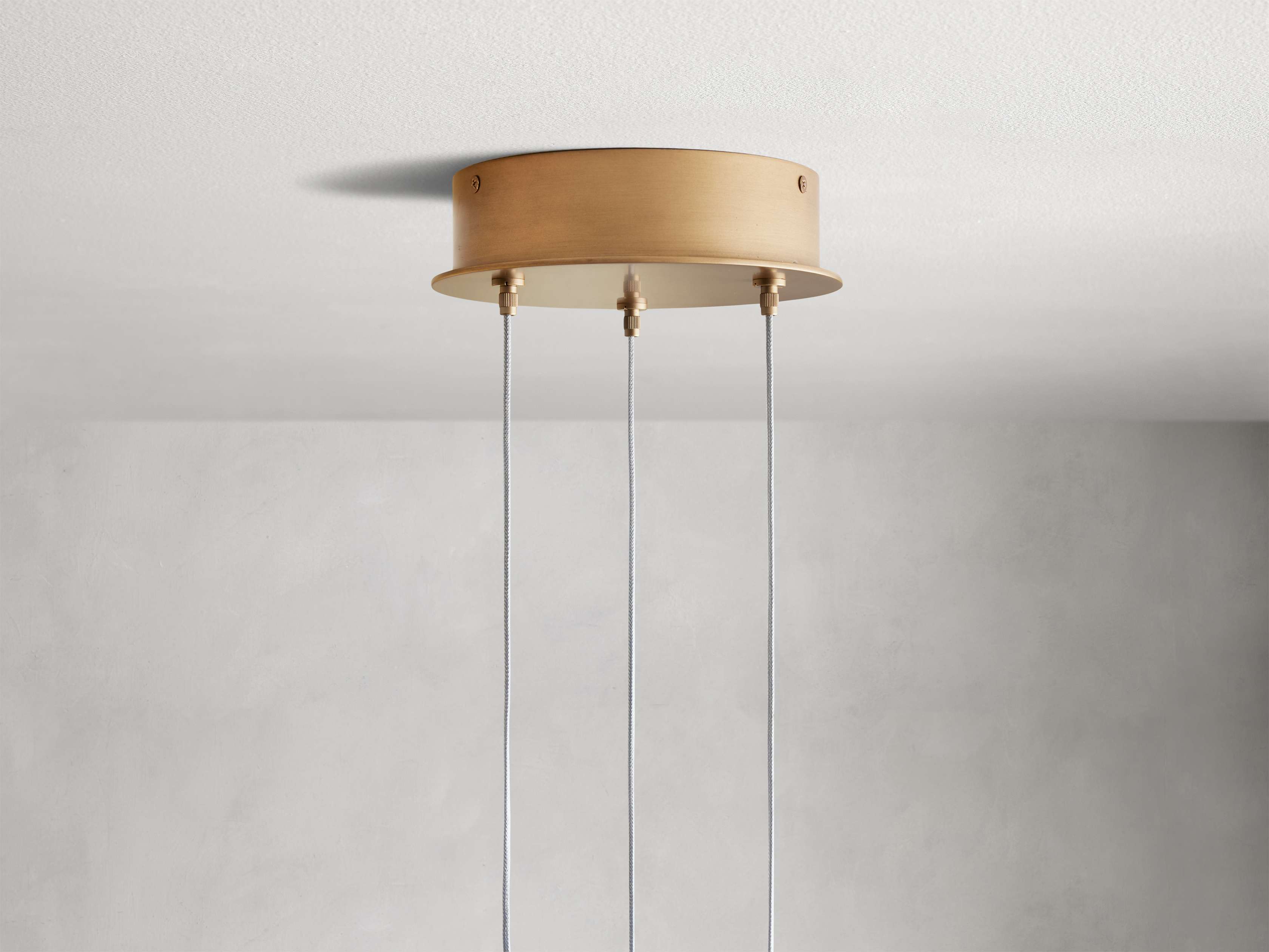 Elowen Natural Alabaster Round Chandelier 48"W