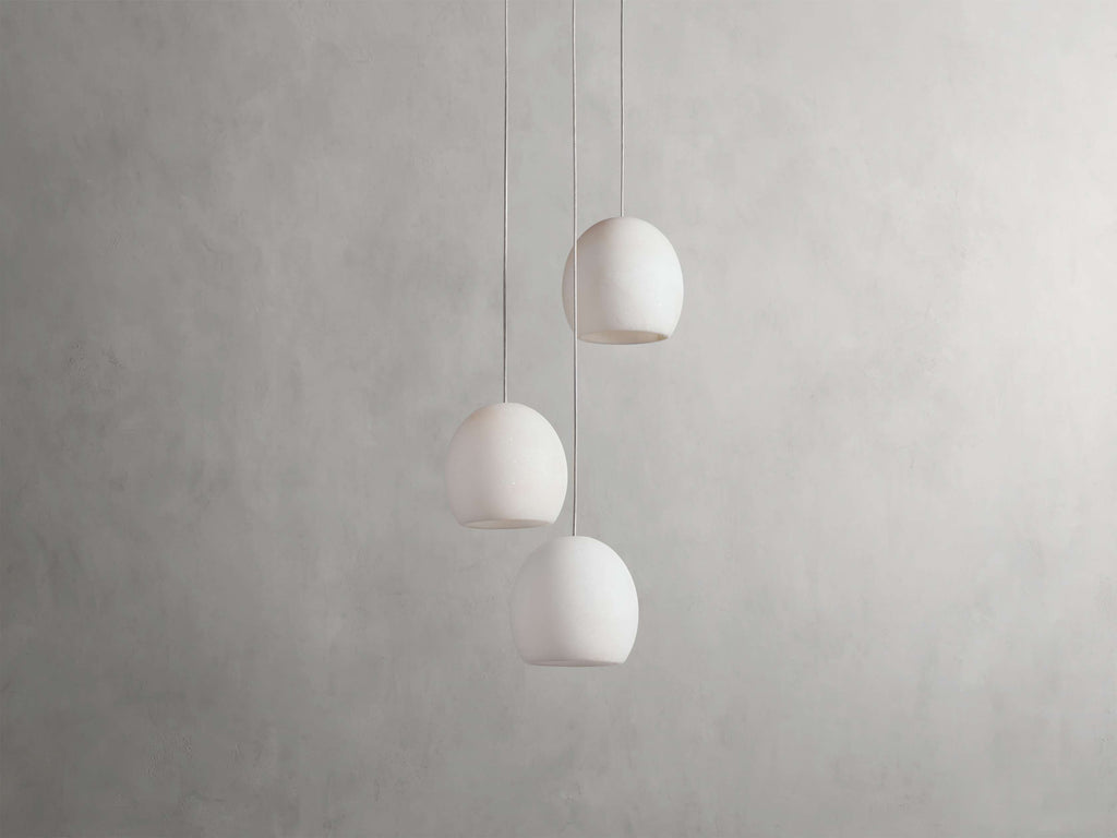 Elowen Natural Alabaster Round Chandelier 48"W