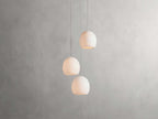 Elowen Natural Alabaster Round Chandelier 48"W
