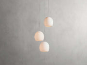 Ewen Natural Alabaster Round Chandelier 48
