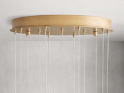 Ewen Natural Alabaster Round Chandelier 48