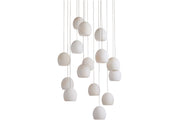 Ewen Natural Alabaster Round Chandelier 48