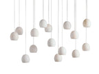 Elowen Natural Alabaster Rectangular Chandelier 48“W 54”W