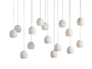 Ewen Natural Alabaster Rectangular Chandelier 48“W 54”W