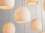 Elowen Natural Alabaster Rectangular Chandelier 48“W 54”W