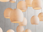 Elowen Natural Alabaster Round Chandelier 48"W