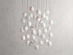 Elowen Natural Alabaster Round Chandelier 48"W