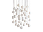 Elowen Natural Alabaster Round Chandelier 48"W