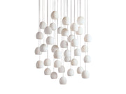 Ewen Natural Alabaster Round Chandelier 48