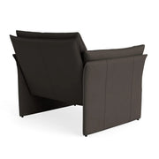 Zora Occasional Leather Armchair For Living Room
