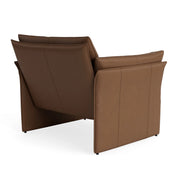 Zora Occasional Leather Armchair For Living Room