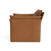 Zora Occasional Leather Armchair For Living Room