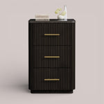 Favera Short Bath Cabinet — EBONY / BLUESTONE