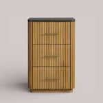 Favera Short Bath Cabinet — HONEY / BLUESTONE