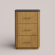 Favera Short Bath Cabinet — HONEY / BLUESTONE