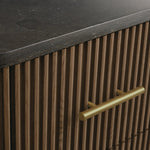 Favera Short Bath Cabinet — MOCHA / BLUESTONE