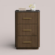 Favera Short Bath Cabinet — MOCHA / BLUESTONE