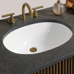 Favera Wide Single Vanity — MOCHA / BLUESTONE