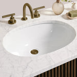Favera Wide Single Vanity — MOCHA / CARRARA
