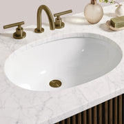 Favera Wide Single Vanity — MOCHA / CARRARA