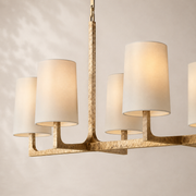 Wyxton Hammered  Linear Chandelier 72
