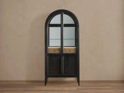 Haven Oak Liquor Cabinet 36”W