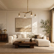 Theron Glass Round Chandelier 30'' 52''