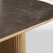 Alder Dining Table 84“ 96” 108“W