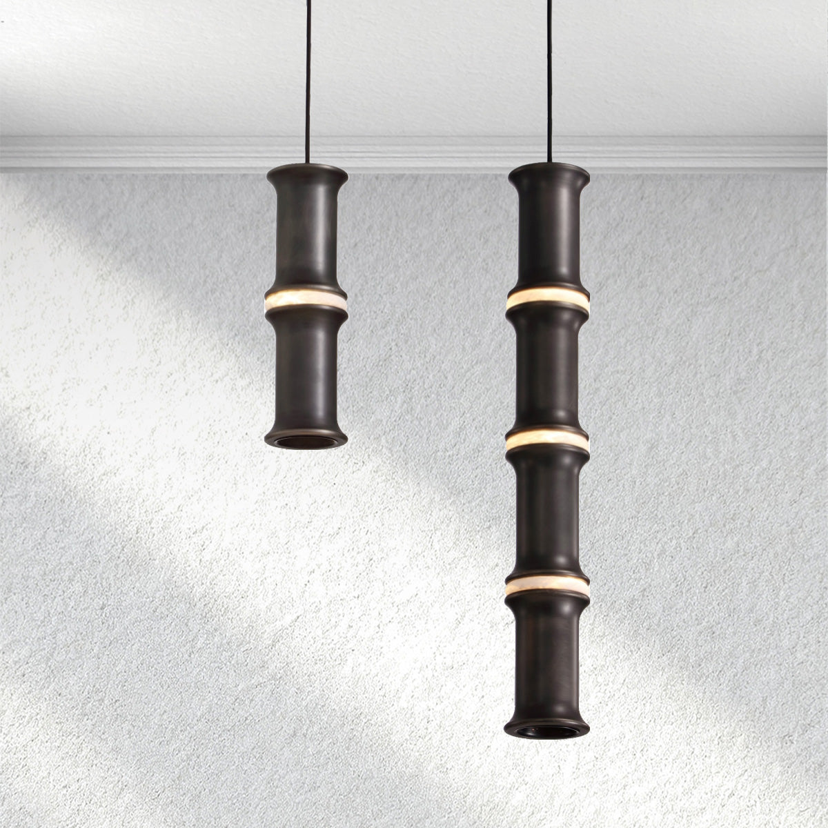 Carey Bamboo Pendant Light