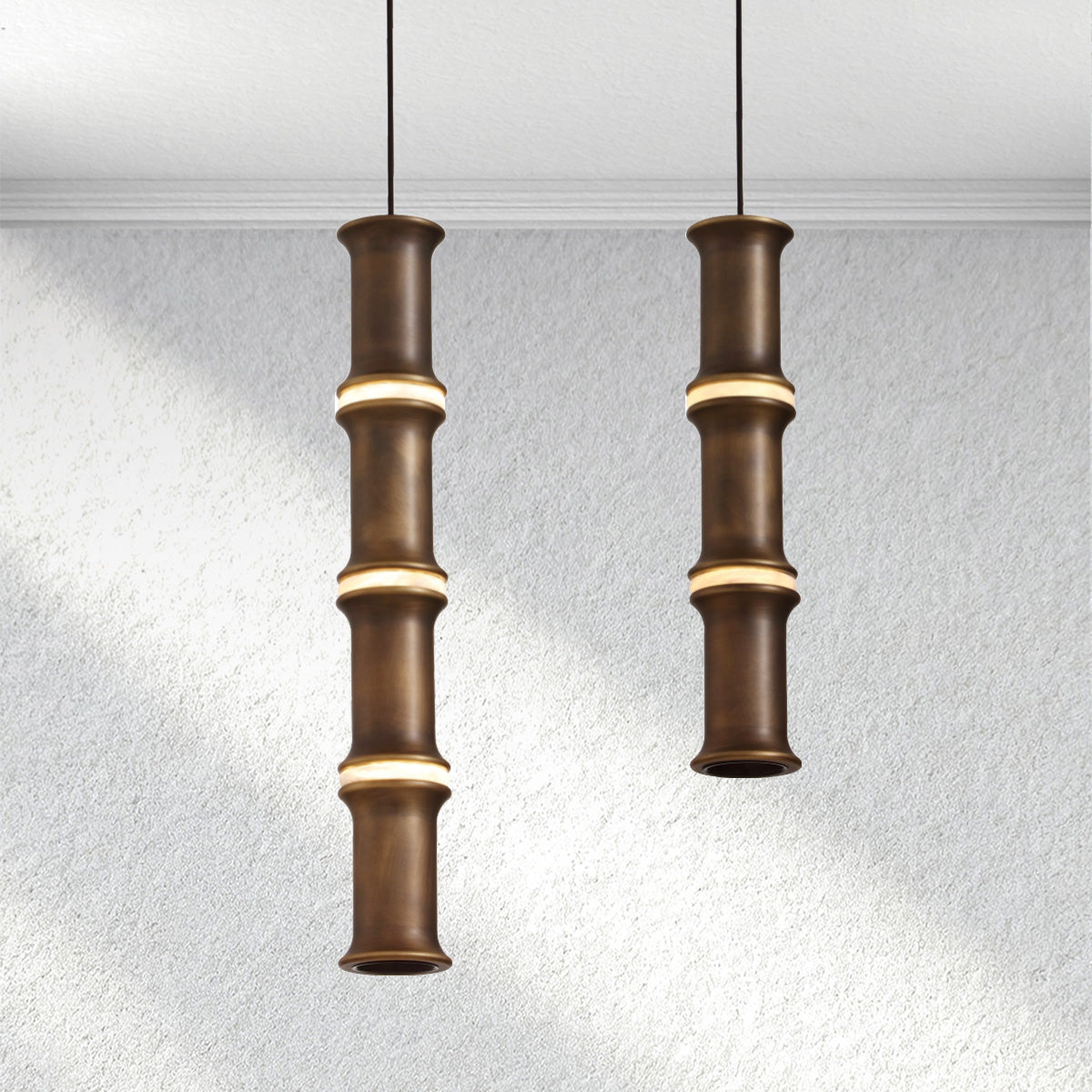 Carey Bamboo Pendant Light