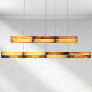 Prism Alabaster Linear  Pendant Light
