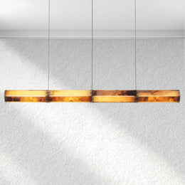 Prism Alabaster Linear  Pendant Light